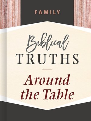 cover image of Family: Biblical Truths Around the Table